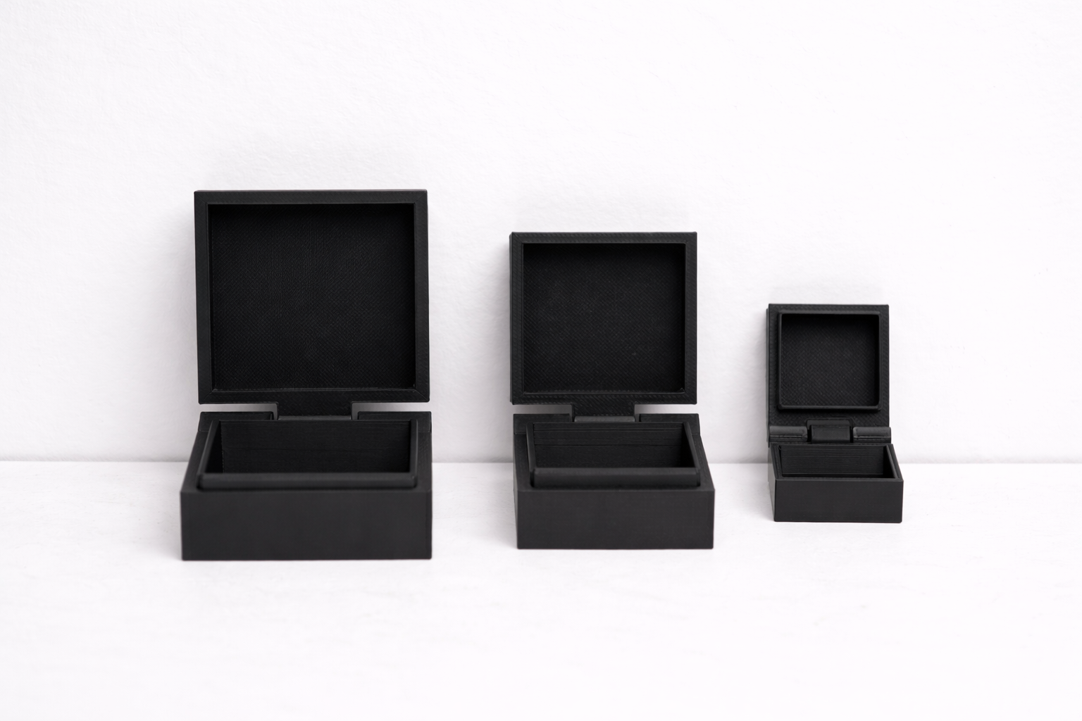 Custom Hinged Storage Box for Jewellery – Handmade 3D Printed Organiser (Pack of 5)