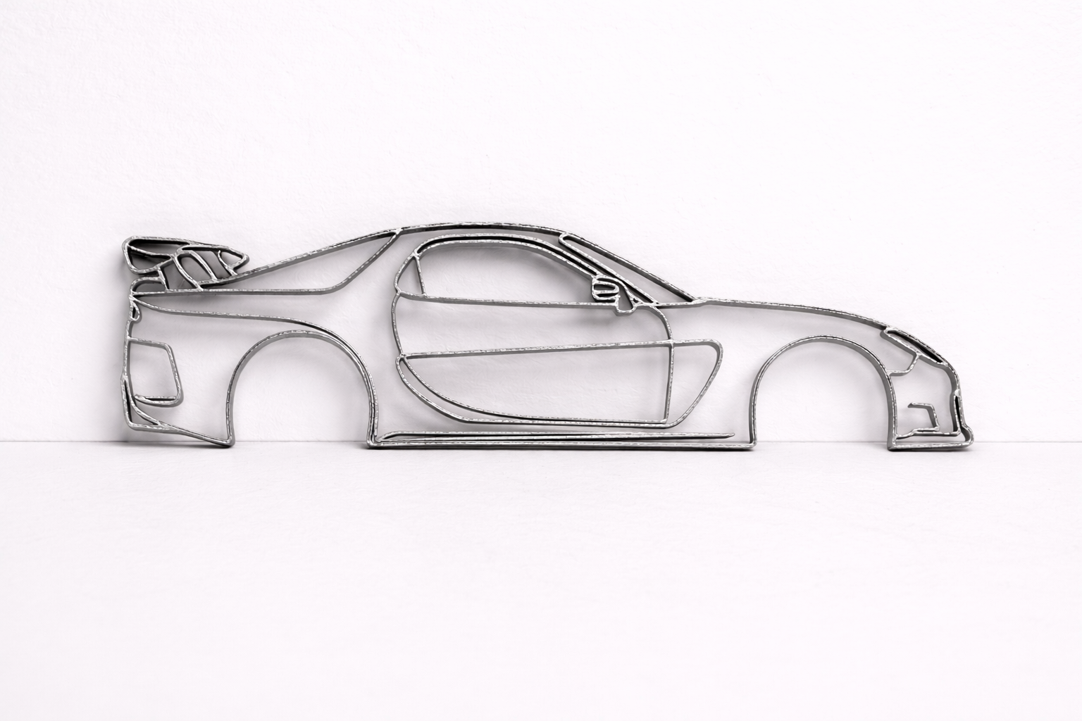 Mazda RX-7 FD Veilside Tokyo Drift Wall Art – 3D Printed Car Outline Decor