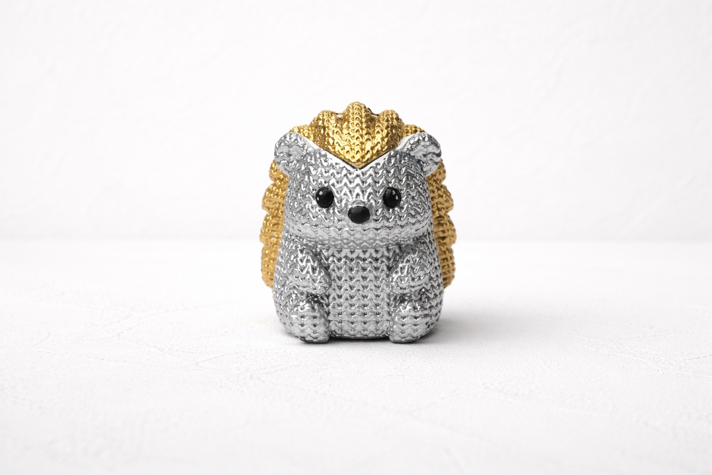 Stitched Pattern 3D Printed Mini Hedgehog