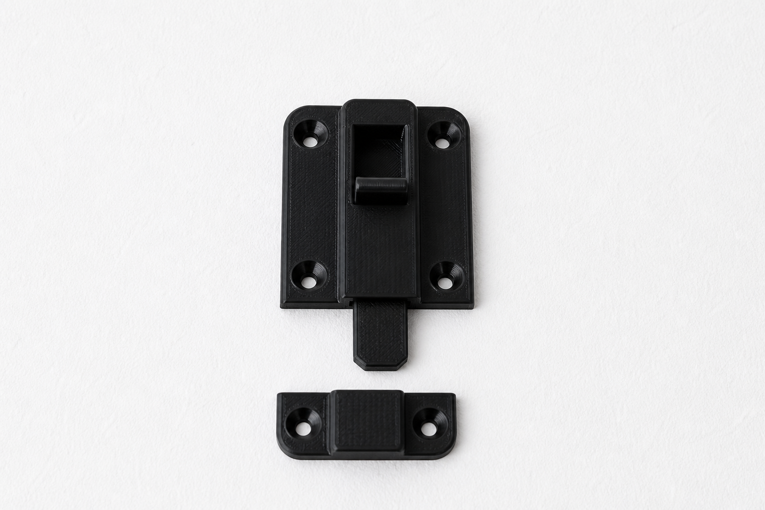 3D Printed Slide Bolt Lock / Latch