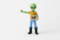 Hitchhiking Alien Figure – 3D Printed Collectible
