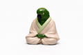 Meditating Parrot Statue | Custom 3D Printed Zen Bird Décor Gift