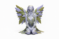 Mystical Forest Fairy Ornament | Handmade 3D Printed Fantasy Decor | Custom Fairy Statue Gift