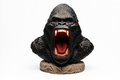 Handmade Gorilla Headphone Holder | Hand Painted 3D Printed Headset Stand | Gaming Desk Decor