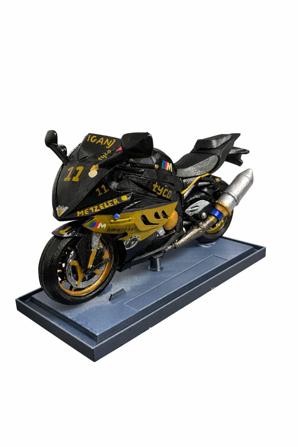Custom Car or Motorbike 3D Printed Model from Your Photo | Personalised Vehicle Replica