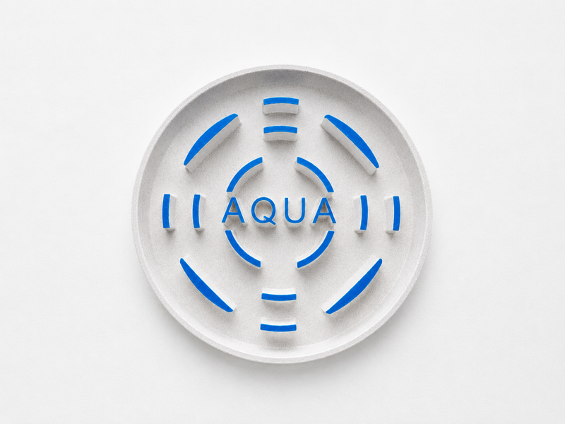 Personalised slow feeder bowl for cats printed with the cat's name