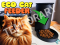 Automatic Gravity Cat Feeder – 3D Printed Self-Dispensing Dry Food Feeder