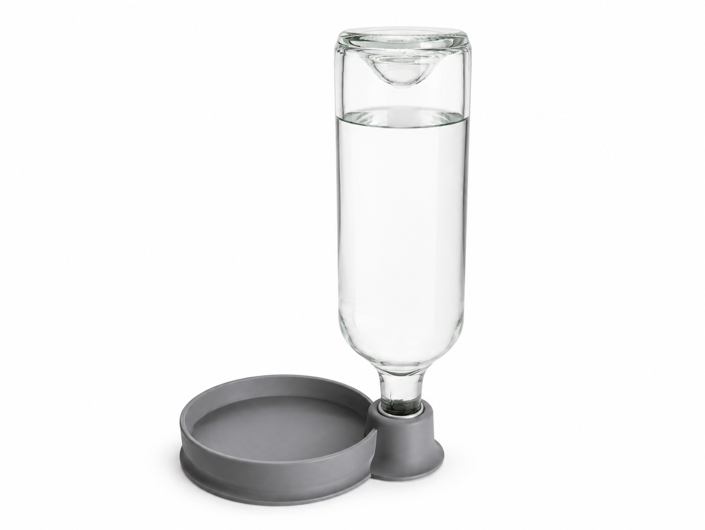 3D Printed Automatic Pet Water Dispenser – Bottle-Fed Cat & Dog Water Bowl