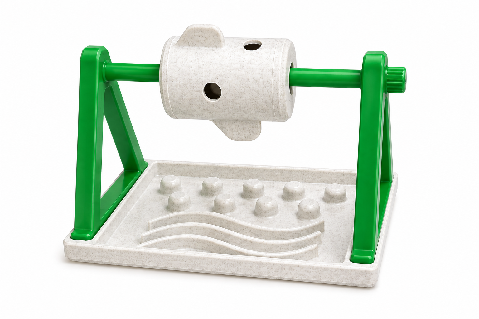 Interactive Cat Treat Puzzle Toy – 3D Printed Enrichment Feeder