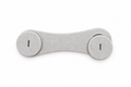 Speckled grey cupboard latch for keeping cats out of cabinets