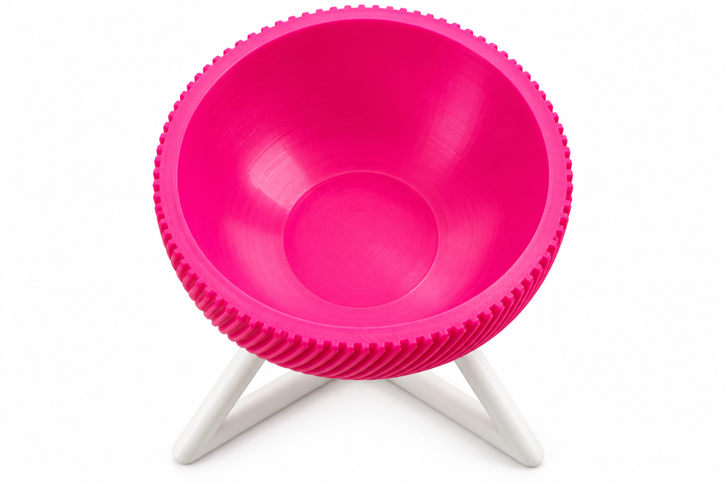 Raised Cat Bowl – Elevated 3D Printed Feeding Bowl