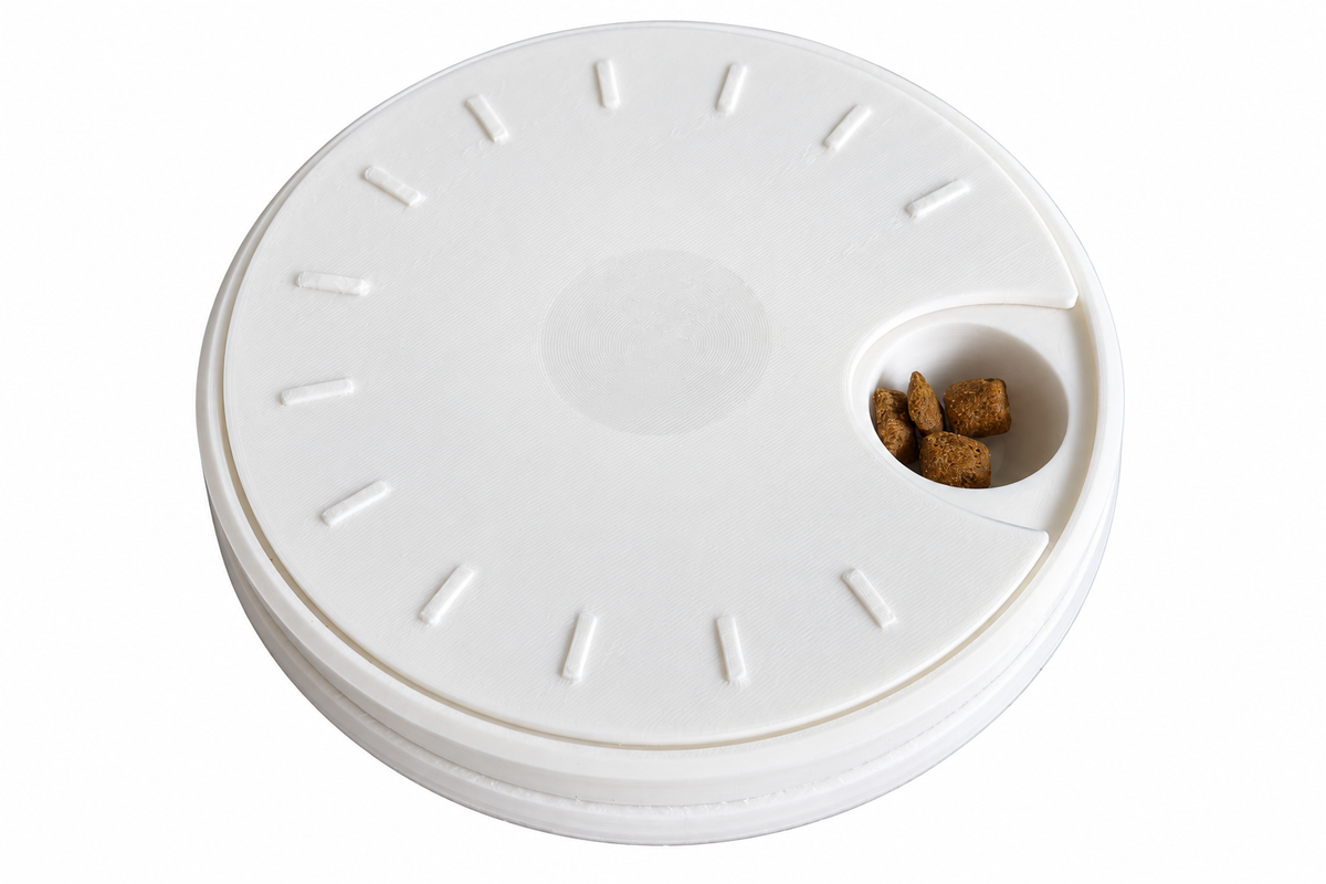 Interactive Treat Wheel Cat Puzzle Feeder – Enrichment & Slow Feeding Toy
