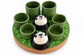 Interactive Panda Hide & Seek Cat Toy – 3D Printed Enrichment Puzzle